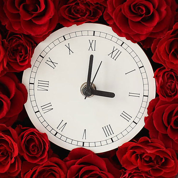 ヨーロピアンスタイルの花時計